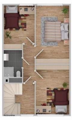 Grundriss Obergeschoss