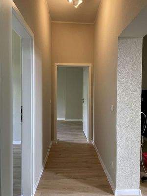 Flur zu den Schlafräumen