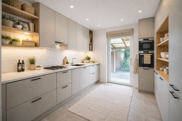 KI-generiertes Beispielbild Küche EG