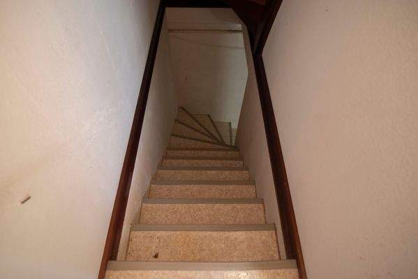 Treppenabgang Gartengeschoss