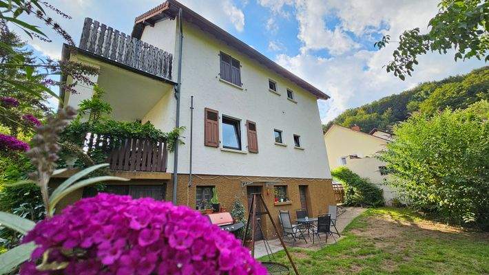 Rückseite des Hauses