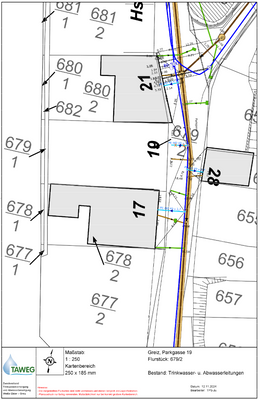 Trink - und Abwasser Leitungsauskunft  (TAWEG)