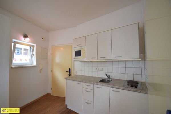 Küche - Kleines MÖBLIERTES Apartment nähe Linzergasse Miete Andräviertel Salzburg
