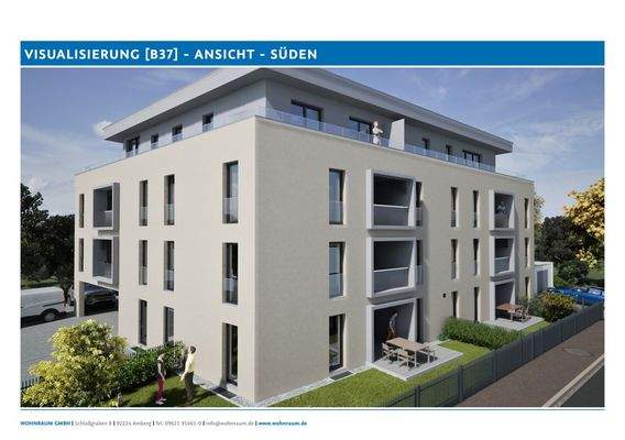 Das Neubauprojekt - AMBERG ZENTRUMSNAH [B37] - Vis