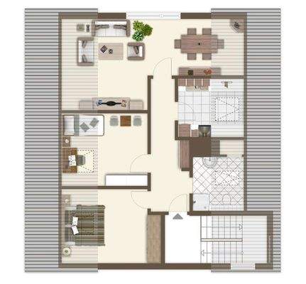 Grundriss Dachgeschoß