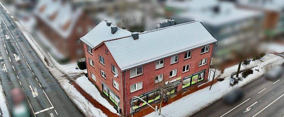 Luftbild Straßenansicht