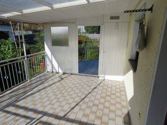 Dachterrasse Richtung Westen 