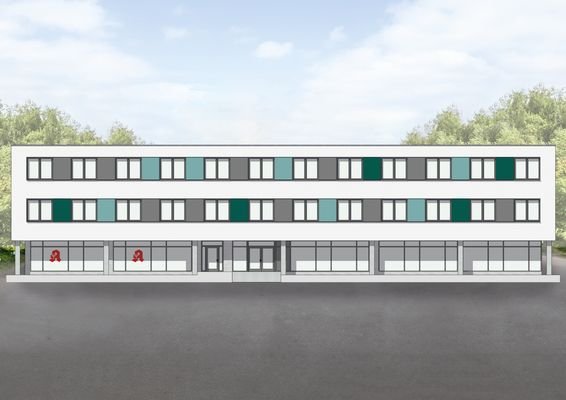 Visualisierung Fassade