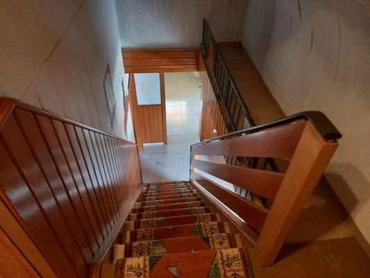 Treppe zum DG