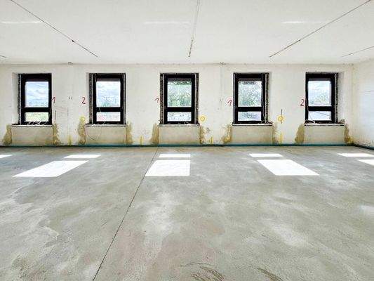 Innenansicht in Sanierung