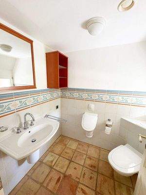 Gäste-WC im Erdgeschoss