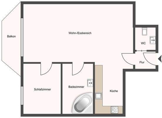 Buchwaldstraße 45, ETW, Whg. Nr. 24, 1. OG mitte, 
