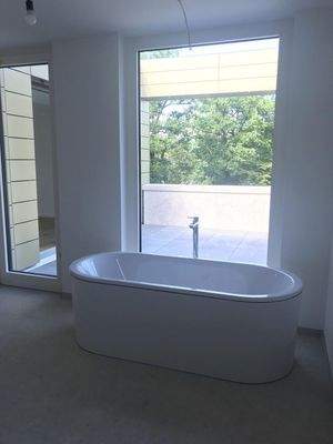 Bad mit Zugang zur Terrasse