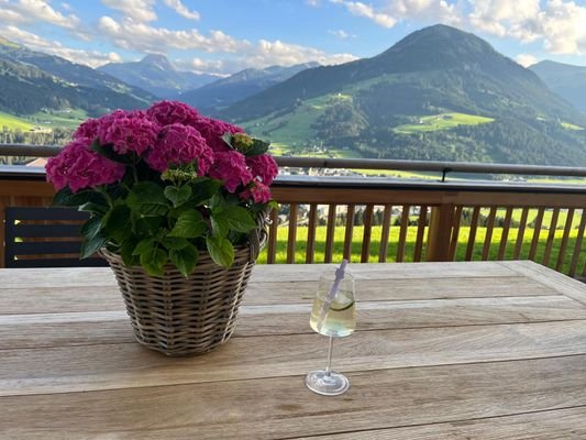 Terrasse mit Ausblick