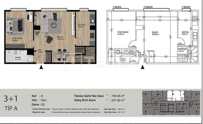 Apartments Near İstanbul Financial Center in Ataşehir
