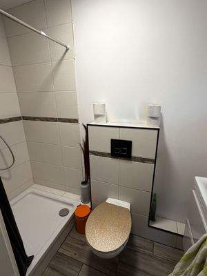 WC mit Dusche im Souterrain