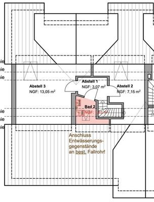 Dachgeschoss mit. Nutzfläche