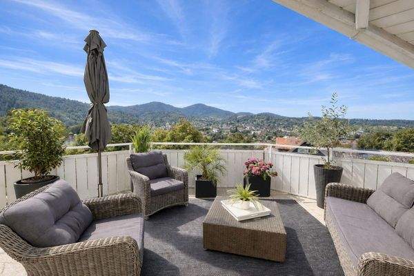 Balkon mit Traumblick