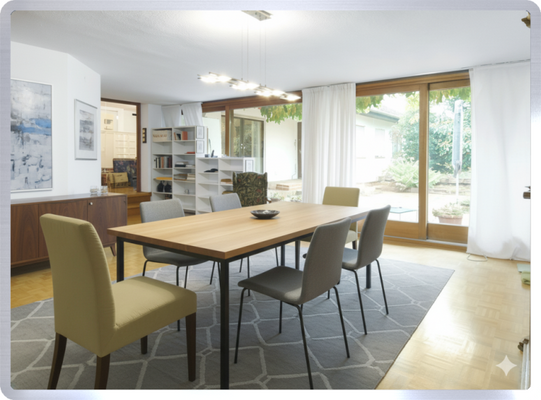 Wohnbeispiel Esszimmer