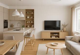 Eine stilvolle Wohnküche - herrlich!