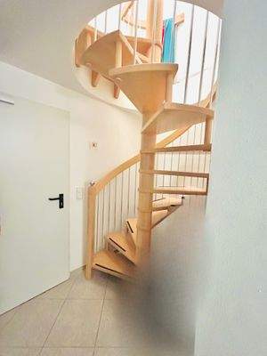 Spindeltreppe ins KG/UG