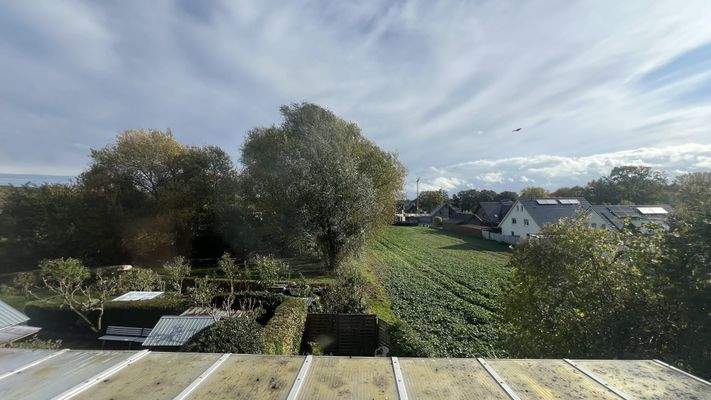 Aussicht vom Schlafzimmer