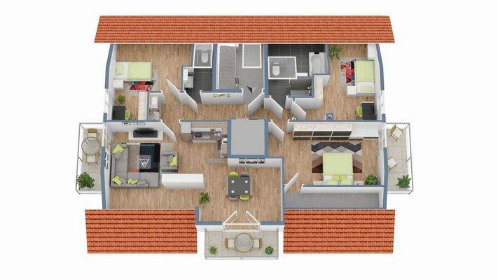 Grundriss Dachgeschoss 