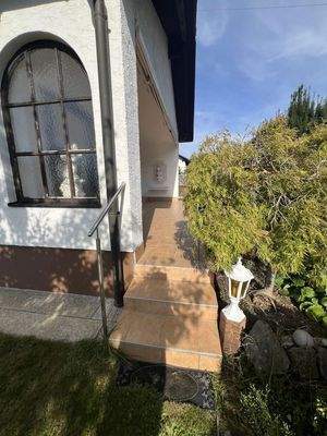 Zugang Terrasse vom Garten