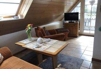 gemütlicher Wohn-/Ess-/Kochbereich