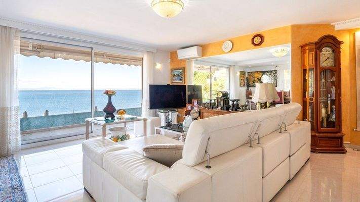 Cala Vinyes Mallorca Erdgeschosswohnung zum Verkauf Wohnzimmer BHHS-BAL-0695