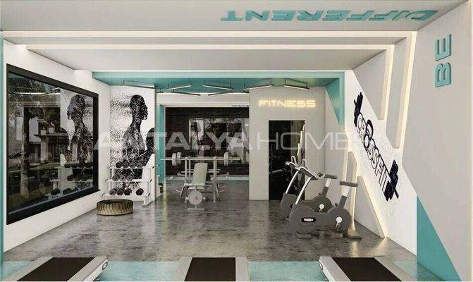 Elegant Flats for Sale 900 m from the Beach in Alanya