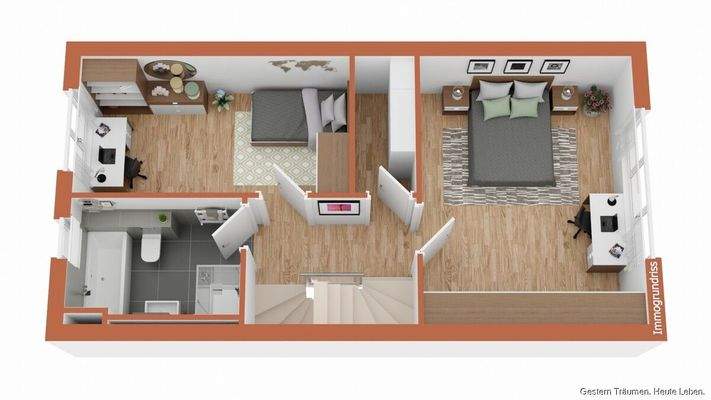 Grundriss Obergeschoss