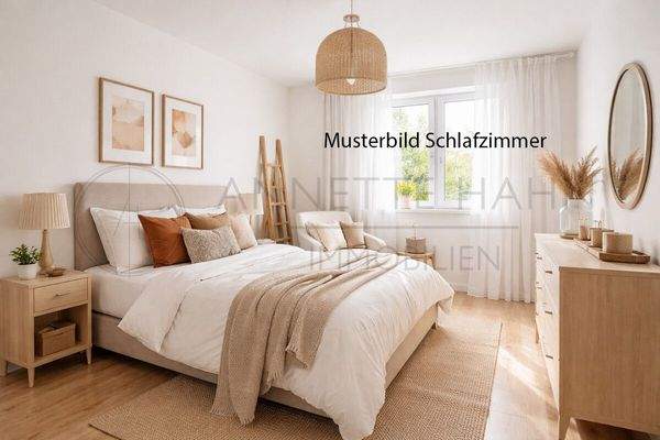 (Whg. 4) OG _KI generiertes Schlafzimmer