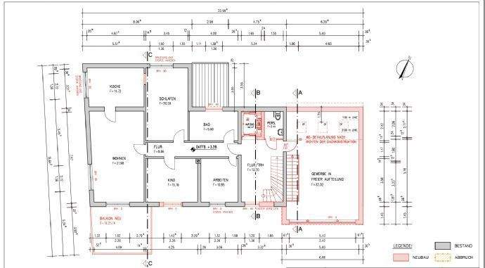 Grundriss 4Raum 106 qm
