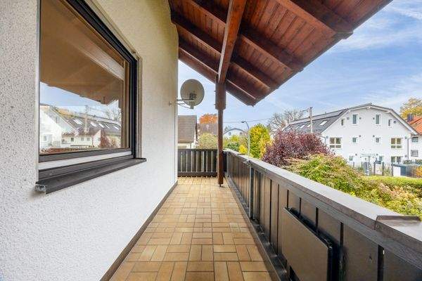 Balkonanteil Westseite