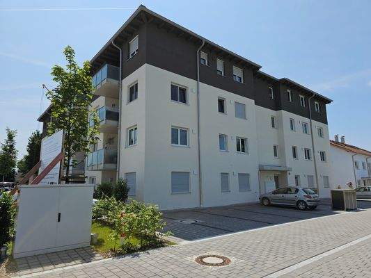 Hausansicht Eingangsbereich