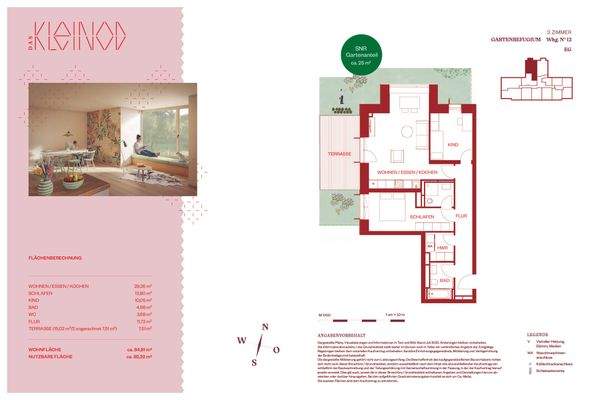 Grundriss Wohnung 12