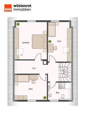 Grundriss Obergeschoss