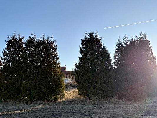 Grundstück Blickrichtung  Süden