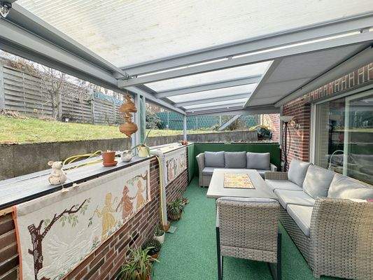 Souterrain - Überdachte Terrasse