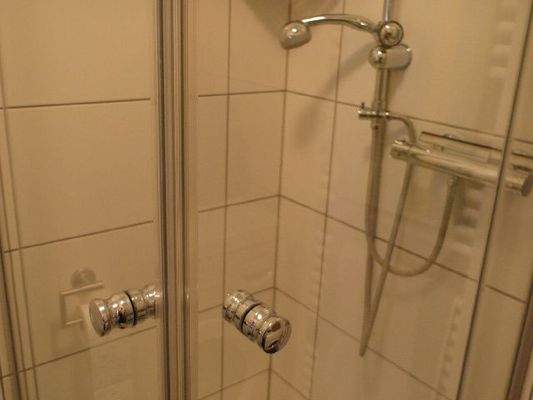 Eine der Duschen