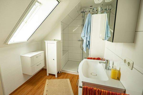 Badezimmer Spitzboden