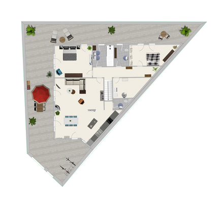 Wohnhaus Erdgeschoss