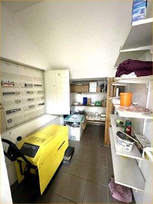 Gemeinschaftlicher Elektroraum im Erdgeschoss