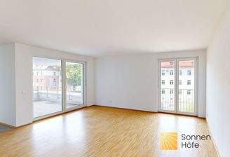 Wohn- und Essbereich (Musterwohnung)