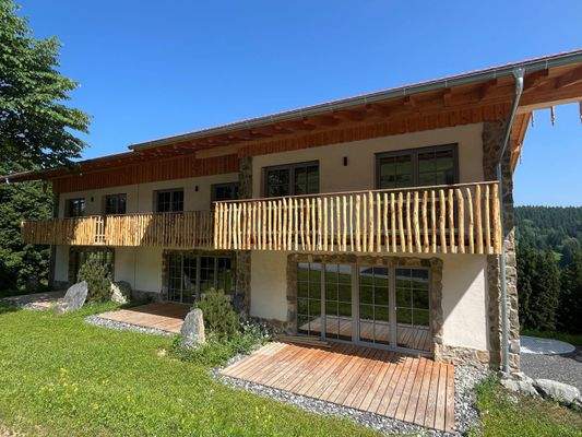 Außenansicht der kompletten Wohnanlage