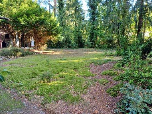 Blick zur Bestandsimmobilie