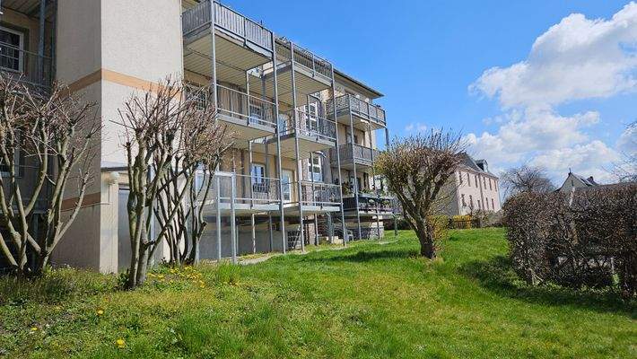 Hausansicht Balkonseite