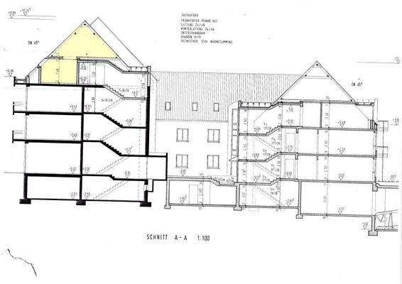 Maisonette - Schnitt