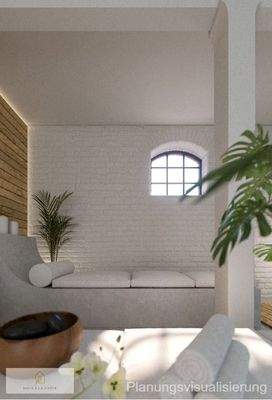 Wellnessbereich - Visualisierung